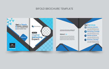 Bifold Brochure Template Design