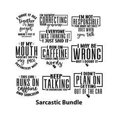 Fototapeta premium Sarcastic Bundle