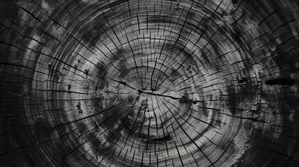 Cut wood texture Detailed black and white textur