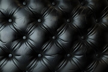 Naklejka premium black leather texture background, sofa leather background 