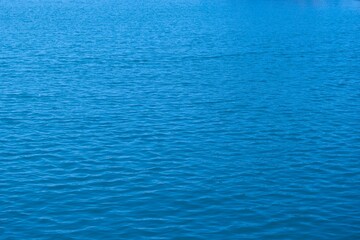 Soft waves of blue water surface. Ocean blue water surface texture background. abstract sea surface background
