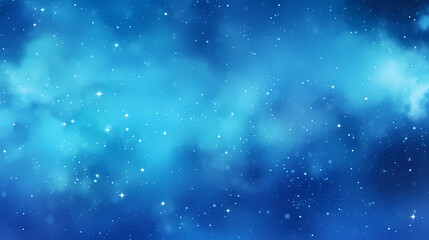 Sparkling starry night sky background