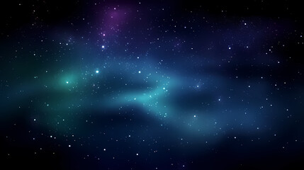 Obraz premium Sparkling starry night sky background