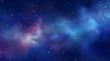 Sparkling starry night sky background