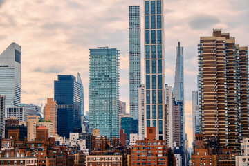 Fototapeta na wymiar Buildings in New York City