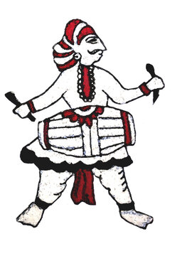 Instrumentalist of ancient India