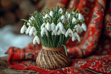 Snowdrops and martenitsa: iconic symbols heralding the arrival of spring