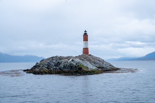 Les Eclaireurs lighthouse in the Beagle Channel