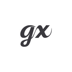 GX, XG, X AND G Abstract initial monogram letter alphabet logo design