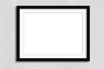 Realistic picture frame collage isolated on white background for mockup. Perfect for your presentations. wall interior with photo frame collage.
