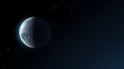 Space galaxy background, 3D illustration of nebulae in the universe