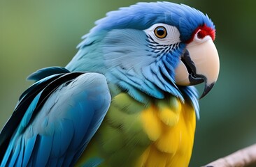 blue and yellow macaw