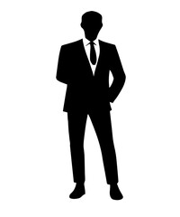 Man Vector Silhouette Large Collection