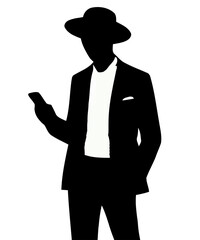 Man Vector Silhouette Large Collection