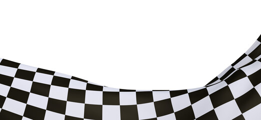 grid abstract background chess checkered flag finish line victory 3d rendering - obrazy, fototapety, plakaty