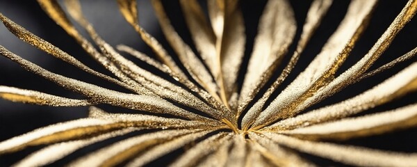 a close up of a plant with a black background