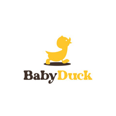Baby Duck vector logo