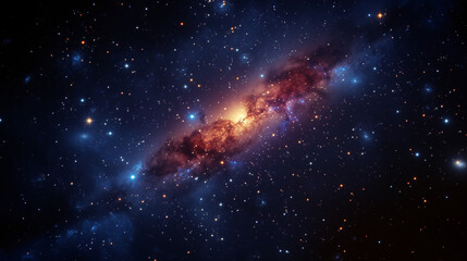  it is a blue blue galaxy with starry backgrounds the galaxy hd wallpaper, in the style of light red and dark crimson