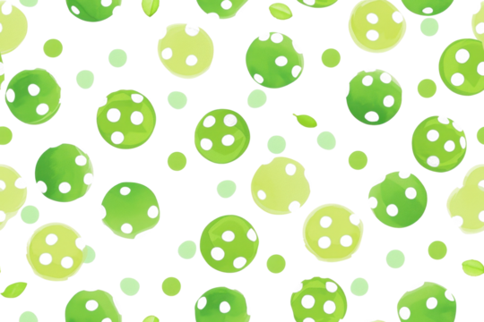 Pastel Candies Seamless Pattern on Transparent