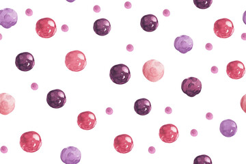 Pastel Candy Pattern on Transparent Background