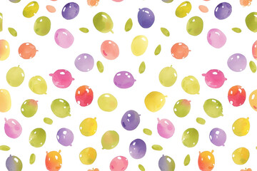 Pastel Candies Seamless Pattern for Design
