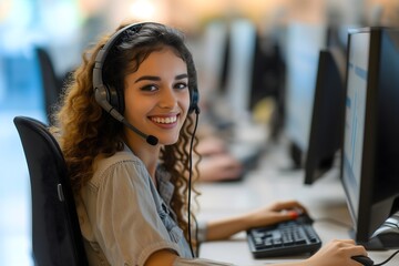 Friendly Customer Service Representative