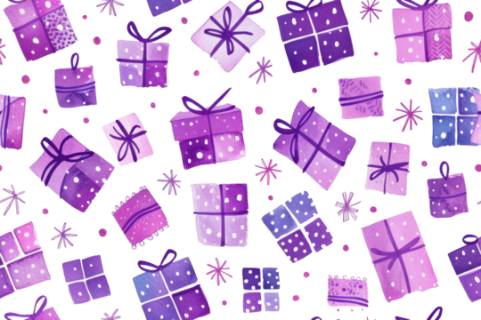 Pastel Birthday Seamless Pattern for Celebration