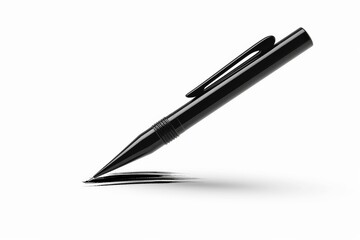 Bold lines flow from the sleek black pen, leaving a mark of creativity and professionalism on the page