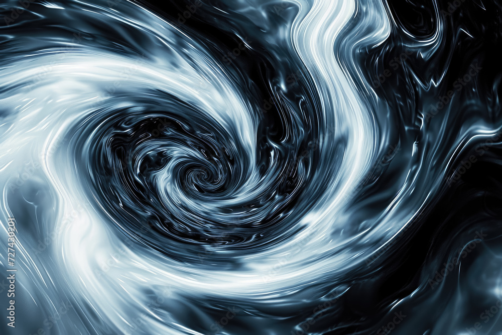 Poster generate a pattern of swirling vortexes, capturing the sense of movement and energy