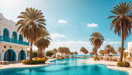 Fototapeta premium Djerba Island in Tunisia