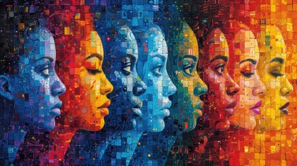 Spectrum of Emotions in a Mosaic of Profiles. Diversity