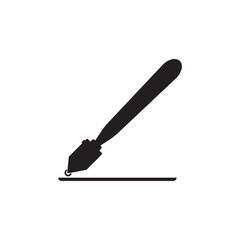 Glass cutter icon,vector illustration design