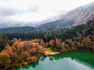 Obraz premium Sülüklü Lake, Mudurnu , Bolu, Turkey