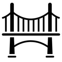 bridge glyph icon