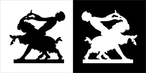  Illustration vector graphics of ChildDarling icon