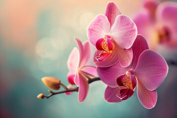 pink orchid flower