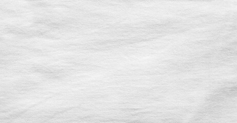 White cotton fabric background with copy space