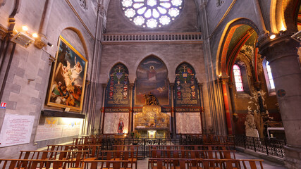 Fototapeta na wymiar Iglesia de San Martín, Pau, Francia