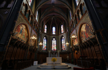 Fototapeta na wymiar Iglesia de Santiago, Pau, Francia