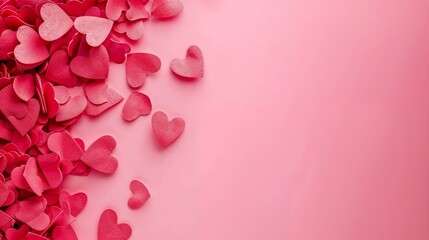 Valentines Day background. Love wallpaper. Empty space for text.