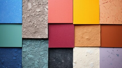 Energy efficient building materials solid color background