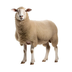 sheep on transparent background PNG image