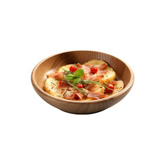 Provoleta food dish on transparent background PNG image