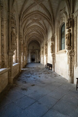 Fototapeta premium The interior of a monastery in the city of Toledo, Spain.