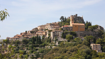 Fototapeta premium Iglesia de Nuestra Señora de la Asunción, Éze, Francia