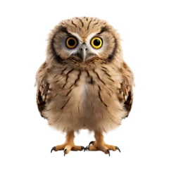 Gordijnen owl isolated © Buse