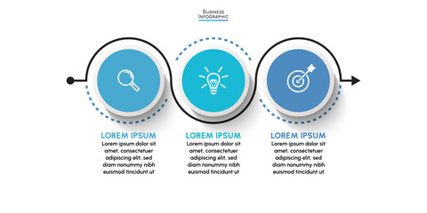 Business data visualization. timeline infographic icons designed for abstract background template milestone element modern diagram process technology digital marketing data presentation chart Vector