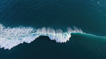 blue sea wave