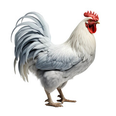 Fototapeta premium rooster isolated on white background