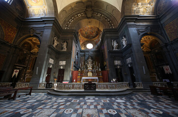 Fototapeta na wymiar Iglesia de San Michele y Gaetano, Florencia, Italia